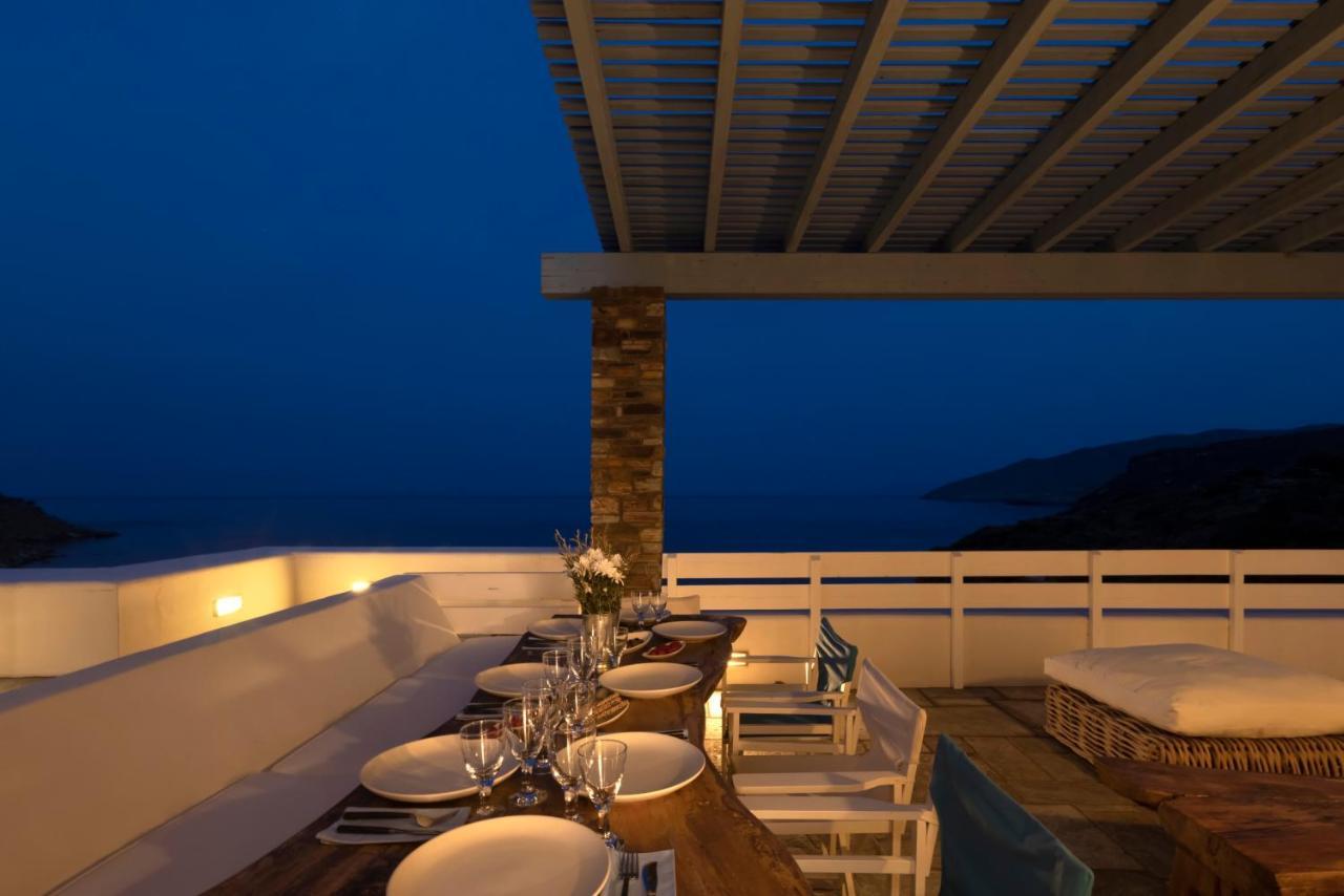 Luxury Villa By The Beach Steniaí Exterior foto