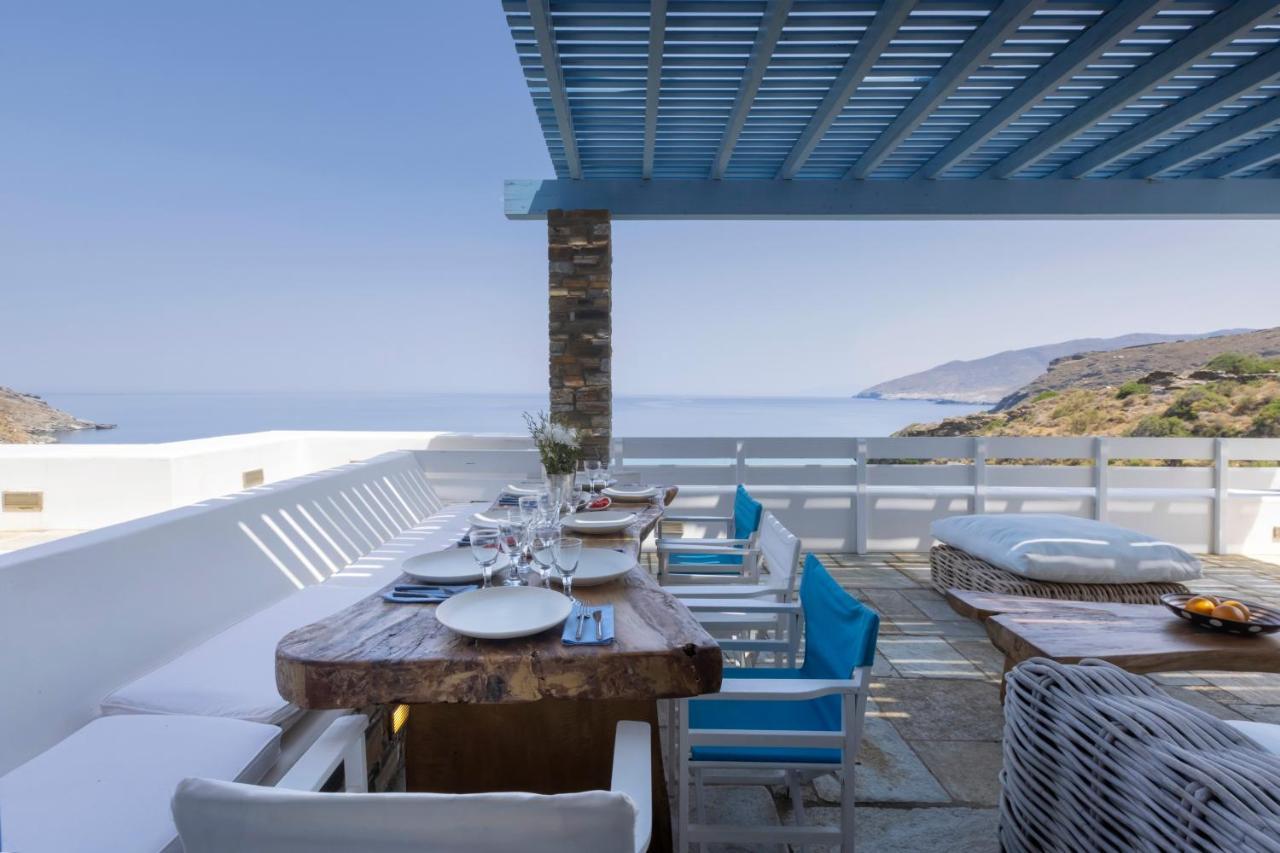 Luxury Villa By The Beach Steniaí Exterior foto