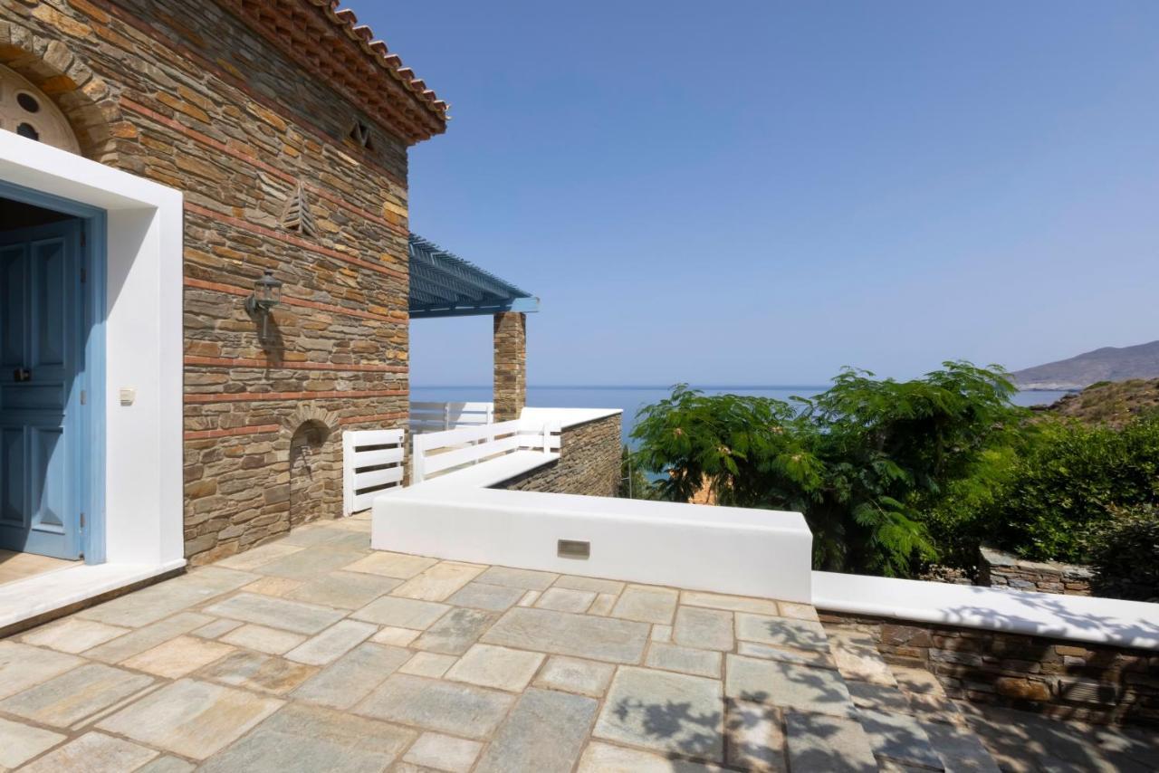 Luxury Villa By The Beach Steniaí Exterior foto
