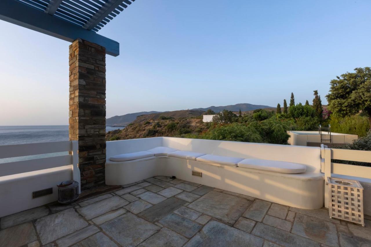 Luxury Villa By The Beach Steniaí Exterior foto